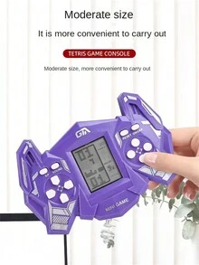 1 Máy Chơi Game Khối Nga Cá Tính Máy Chơi Game Cầm Tay Để Giải Trí - Màu vàng - Xem 6