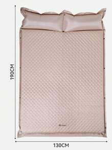 Self-Inflating Camping Air Mattress, Moisture-Proof Thick Sleeping Pad With Storage Bag For Outdoor Traveling - Khaki - View 4