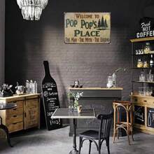 1pc Vintage Tin Sign - Funny Sign Suitable For Yard, Garage, Farm, Garden Wall Decoration Plaque, Outdoor Home Fence Sign Size: 8 X 12in - Multicolor - View 5