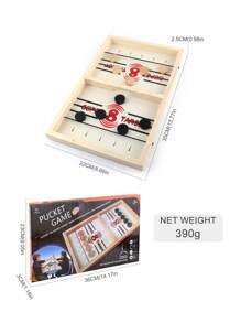 Tabletop Interactive Double-doubles Ping Pong Ball Game Indoor Party Battle Chess Type A - Multicolor - View 6