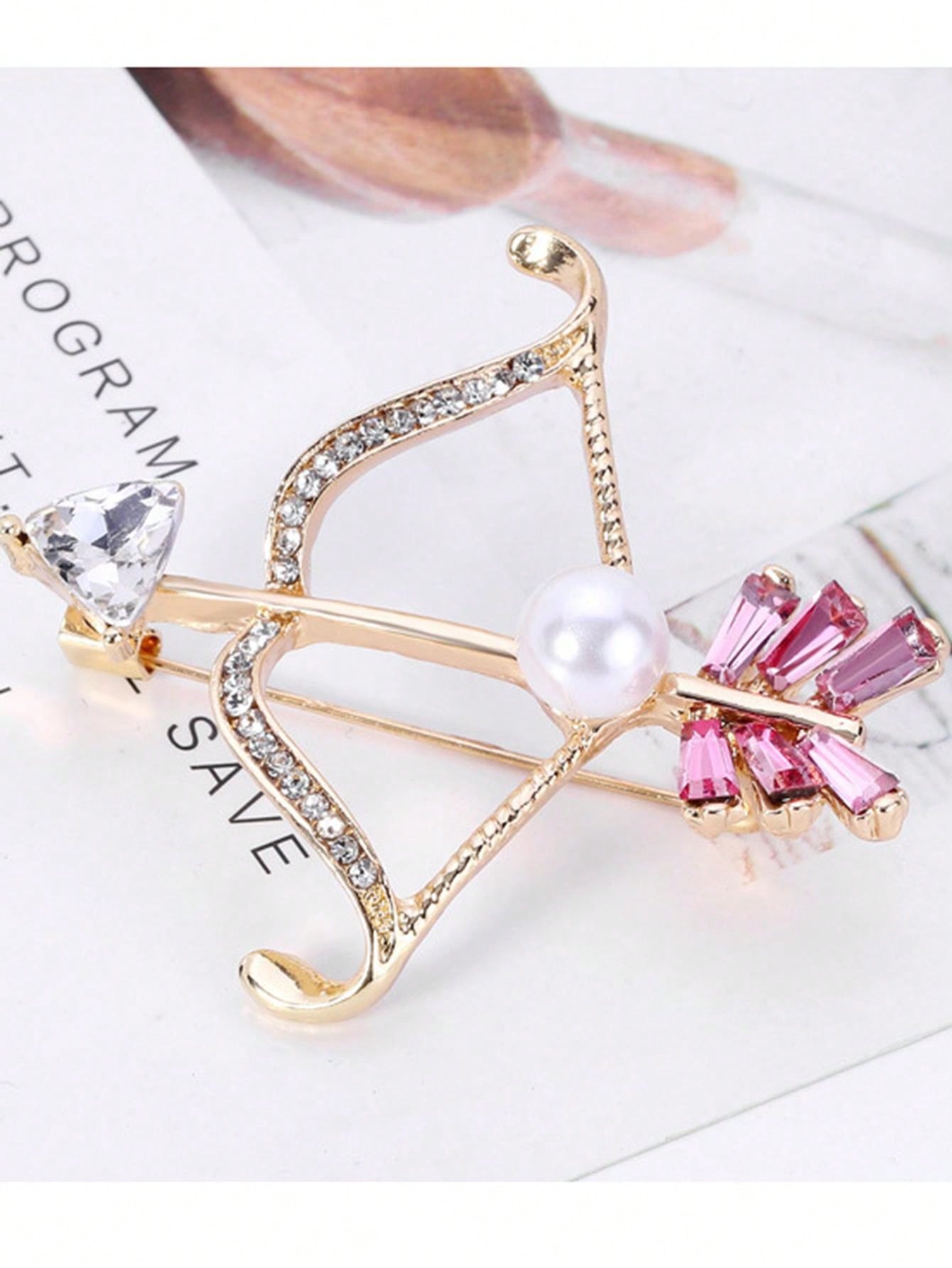 Alloy Highend Creative Retro Corsage Bow And Arrow Clothing Sweater
