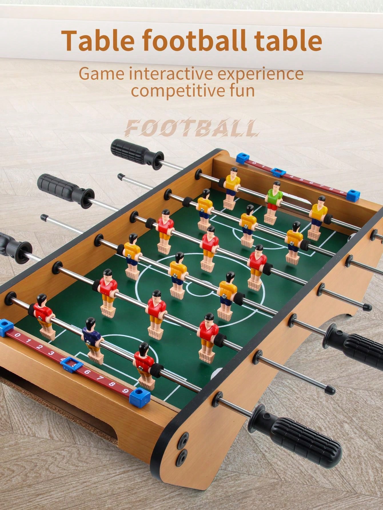 TOYANDONA Lot 2 Barres Acier 41,5 Cm Pour Baby-foot – Remplacement Machine De Football De Bureau