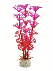 10Pcs radom type Fish Tank Landscaping Simulation Plastic Aquatic Plants, Artificial Fish Tank Plants - Multicolor - View 12