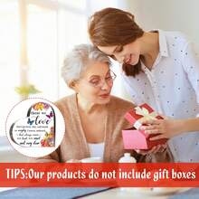 1 件壓克力紀念品透明心形標誌紀念同情慰問禮物,水晶玻璃正念同情餐桌裝飾,4 X 4 英寸/10 X 10 厘米 - love - 查看 3