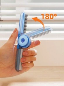 1入組4合1多功能清潔刷,可旋轉刷頭,適用於奶瓶、保溫杯和縫隙清潔 - 藍色 - 查看 4