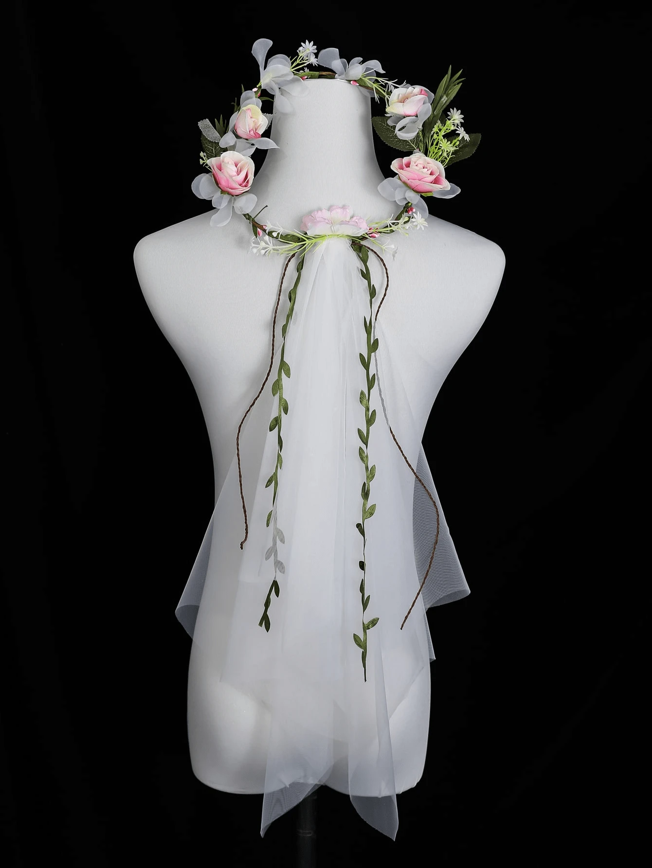 1 Miếng Cao-kết thúc Đúng mốt Hoa vương miện Mạng che mặt cô dâu , Thích hợp Cho đám cưới Buổi tiệc , Cô dâu Các bữa tiệc , Lễ cưới - Nhiều màu - Xem 1