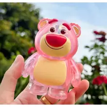 Miniso 多种草莓熊系列盲盒摆件，时尚礼品摆件玩具 - 粉色 - 查看 3
