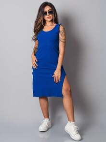 Women Dresses - Xanh đậm - Xem 4