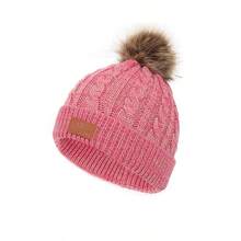 3pcs Trẻ em Dệt kim Nhiệt Mũ len & Găng tay & Khăn quàng cổ Bộ Cho mùa đông - Đỏ - Xem 5