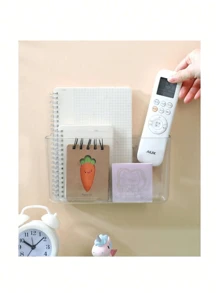 1pc Multifunctional Transparent Storage Box - Clear - View 7