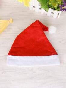 1頂加厚聖誕節兒童帽,聖誕派對裝飾,禮物