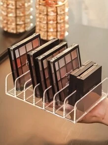 1 件化妝品收納盒,附抽屜,分隔式收納展示盒,可放置眼影盤、粉餅和化妝品,放在檯面上 - 白色 - 查看 7