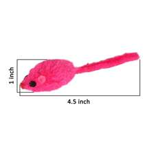 Youngever 24 Pcs Cat Toys Mice Rattle, Play Mice with Rattling Sounds, Cat Mouse Toys, Interactive Play for Cat, Puppy, Kitty, Kitten, in 12 Assorted Colors - Multicolor - View 2
