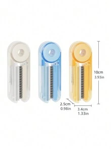 1入組4合1多功能清潔刷,可旋轉刷頭,適用於奶瓶、保溫杯和縫隙清潔 - 藍色 - 查看 8