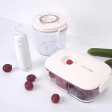 1 Miếng USB Vật dụng trong nhà Có thể mang đi Điện lực Máy hút chân không Đối với Nấu nướng Và Hộp Đựng Thực Phẩm Với Túi Chân Không , Mini Máy niêm phong Đối với Nhựa Túi Đến Đồ Tươi mát , Dễ sử dụng Phòng bếp Quân nhu - Xám - Xem 11