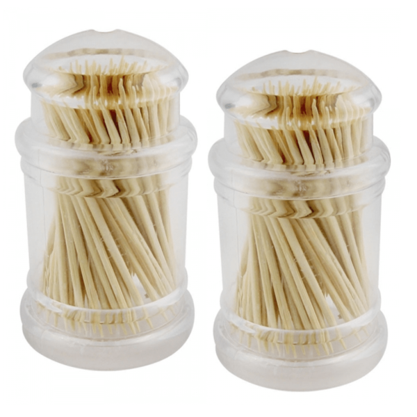 Kit 2 Paliteiros Transparentes Multiuso 200 Unidades