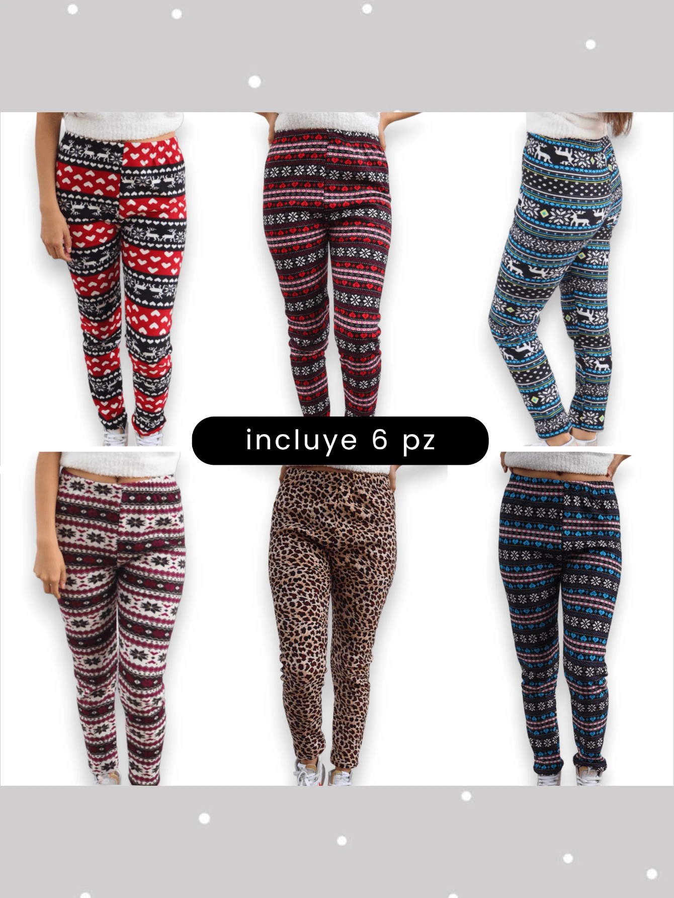 6 Pieces Mallon For Women, Plush Interior Heater - Chocolate Brown - View 1