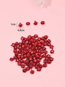 100 件聖誕鐘形珠寶製作材料適用於耳環、項鍊、手鍊 Diy 裝飾和派對用品