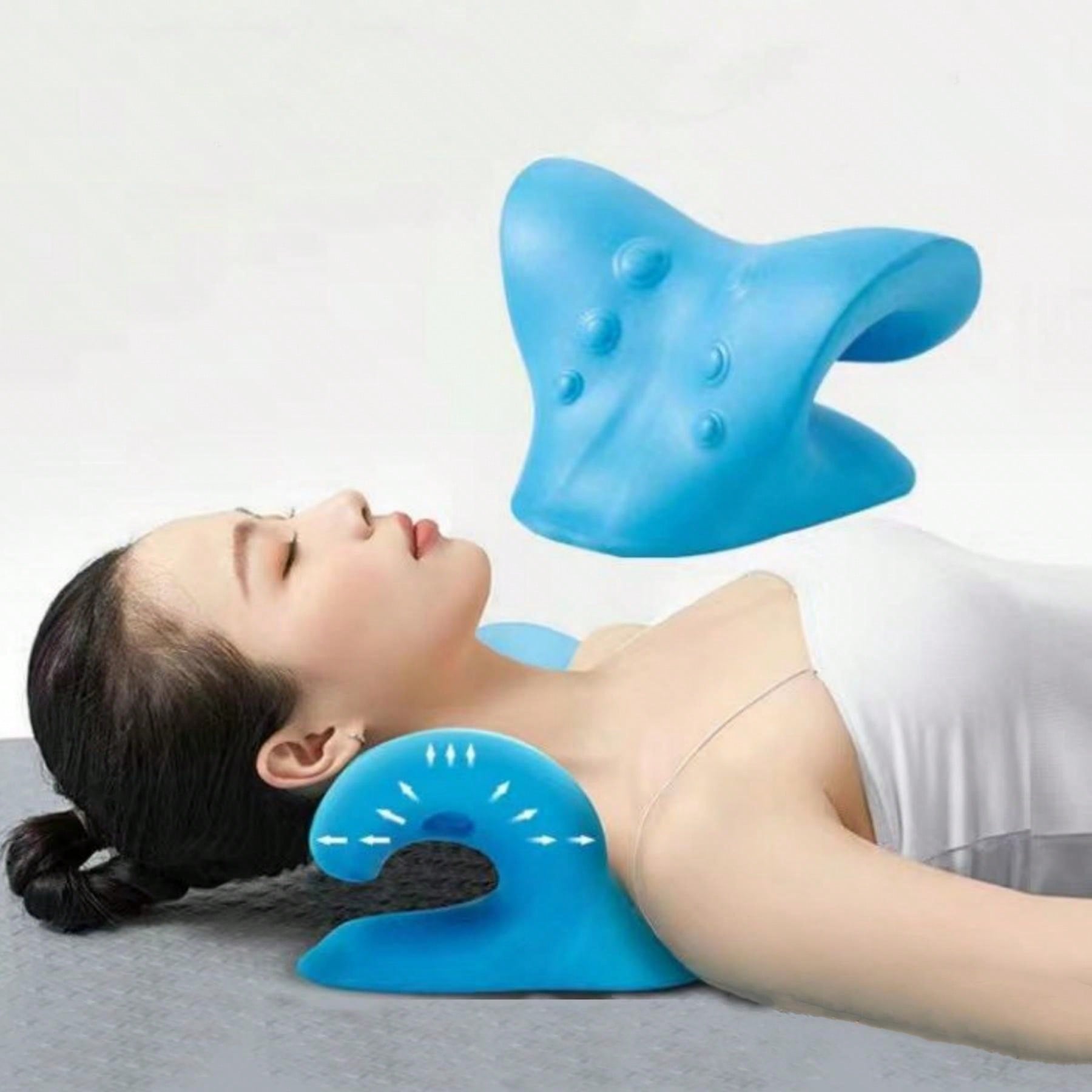 Ctype cervical pillow, neck and shoulder relaxation device, cervical