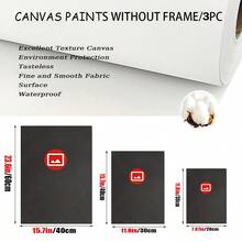 3入組抽象油畫掛畫,現代海軍藍色山脈印花海報圖像,為客廳、臥室、浴室、廚房等帶來裝飾效果,不包含畫框 - 彩色 - 查看 10