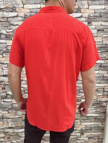 Men Polo Shirts - Đỏ - Xem 3