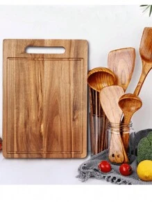 Wooden Cutting Board - Yellow - View 4