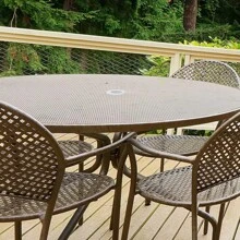 Umbrella Hole Ring Cap With Silicon Umbrella Stopper For Outdoor Garden Table - Multicolor - View 7