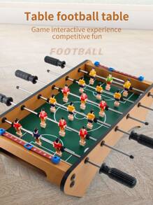 Interactive Game For Parties - Table Football Set With Low Legs And 6 Rows - Multicolor - View 3