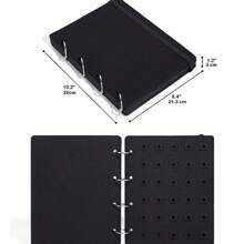 1個毛毡收納冊,鞋花收納袋,鞋盒,鞋扣展示板 - 黑色 - 查看 3