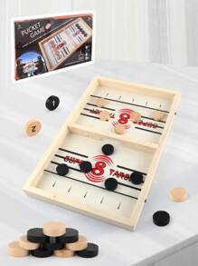 Tabletop Interactive Double-doubles Ping Pong Ball Game Indoor Party Battle Chess Type A - Multicolor - View 1