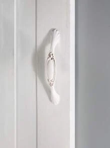 1把簡約玉鑲嵌抽屜/櫥櫃/門把手,單孔/孔距96mm/孔距128mm/孔距192mm - 白色 - 查看 1