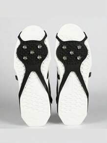 2 件/包冬季冰爪防滑鞋套搭配雪地鞋釘