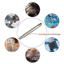 Blue  Tc4 Clip Tweezer Titanium Alloy Professional Multipurpose Tweezers Pick Up Clamping EDC Multipurpose Gadget Professional Camp Outdoor Pocket Maintenance Tool - Royal Blue - View 5