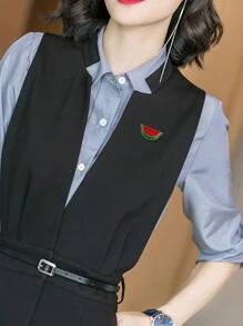 High-end Alloy Vintage Watermelon Brooch, Clothing & Sweater Accessory