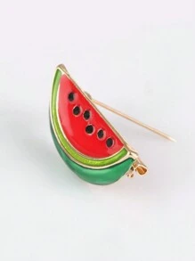High-end Alloy Vintage Watermelon Brooch, Clothing & Sweater Accessory