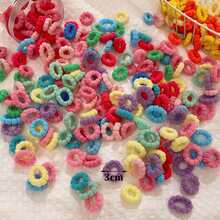 100 件兒童混色時尚小髮帶 - 彩色 - 查看 5