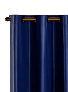 Cortina Blackout PVC 2,20 x 1,30 metros Corta 100% a Luz - Azul Marinho - Visão 2