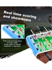 Indoor Soccer Enthusiasts' Challenge Football Table Game With 6 Rods, Classic Football Game Table - Multicolor - View 6
