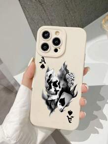 1 件猫眼黑漆防摔软手机壳适用于 iPhone、三星 - 彩色 - 查看 3