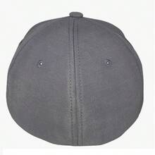Gorra Curva Flexband Cerrada Unisex Para Bordar 1Pz - Gris Oscuro - Ver 2