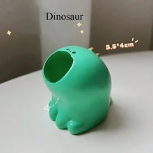 1 Stück Mini Japanischer Stil Nagelbohrer Bit Aufbewahrungsröhre, süßes Cartoon Tiermuster (Katze, Hund, Dinosaurier, Hase), Nagelpflege Werkzeug Schreibtisch Organizer Box/Halter, Offener Mund Pinselbecher, Nagelpolierer Aufbewahrungsbox, Nagelkunst Zubehör, Nagelwerkzeuge, Nagelkunst Werkzeuge, Schulanfangszeit - Verschiedenfarbig - Übersicht 11