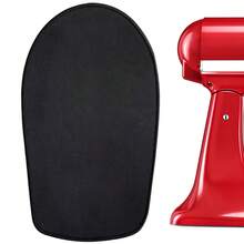 1件廚房攪拌機滑動墊,傾斜式攪拌機移動式滑動墊,廚房家電滑動墊,廚房攪拌機配件 - 黑色 - 查看 1