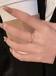 Vòng bít trang trí bằng đá rhinestone - Vàng - Xem 3