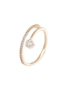 Vòng bít trang trí bằng đá rhinestone - Vàng - Xem 5