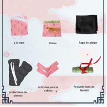 Halloween Costumes For Kids Anime Cosplay Party Cosplay Costumes - Pink - View 3