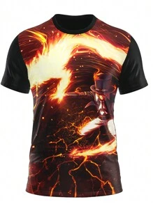 Men T-Shirts - màu đen - Xem 2