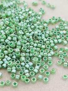1350粒/20克2.5mm果凍狀玻璃珠,適用於手鍊和珠寶製作 - 2.5mm果凍芯古董珠 - 查看 15