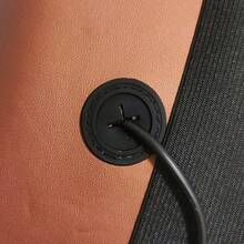 Almohada de Masaje Eléctrica, Masajeador de Cuello con Calor, Masajeador de Espalda Shiatsu de Amasado 3D con Calor y 8 Nodos Giratorios para Aliviar el Dolor Muscular de Amasado Profundo para Músculos de Cuerpo Completo - Marrón - Ver 6