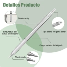 Mechanical Drawing Pencil, Mechanical Pencil, Low Center Of Gravity And Good Touch, Suitable For Painting And Drawing, Free Pen Case And Refill - 0.7毫米 - 查看 3