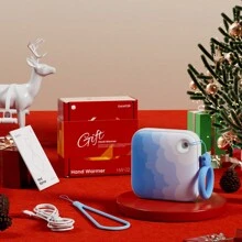 Gaiatop Tay , Máy sưởi ấm tay Với & , Tính hai mặt Sự nóng lên Túi Lò sưởi Có thể tái sử dụng Có thể mang đi Nóng Tay Tay Món quà Đối với phụ nữ Nam - mây xanh - Xem 5